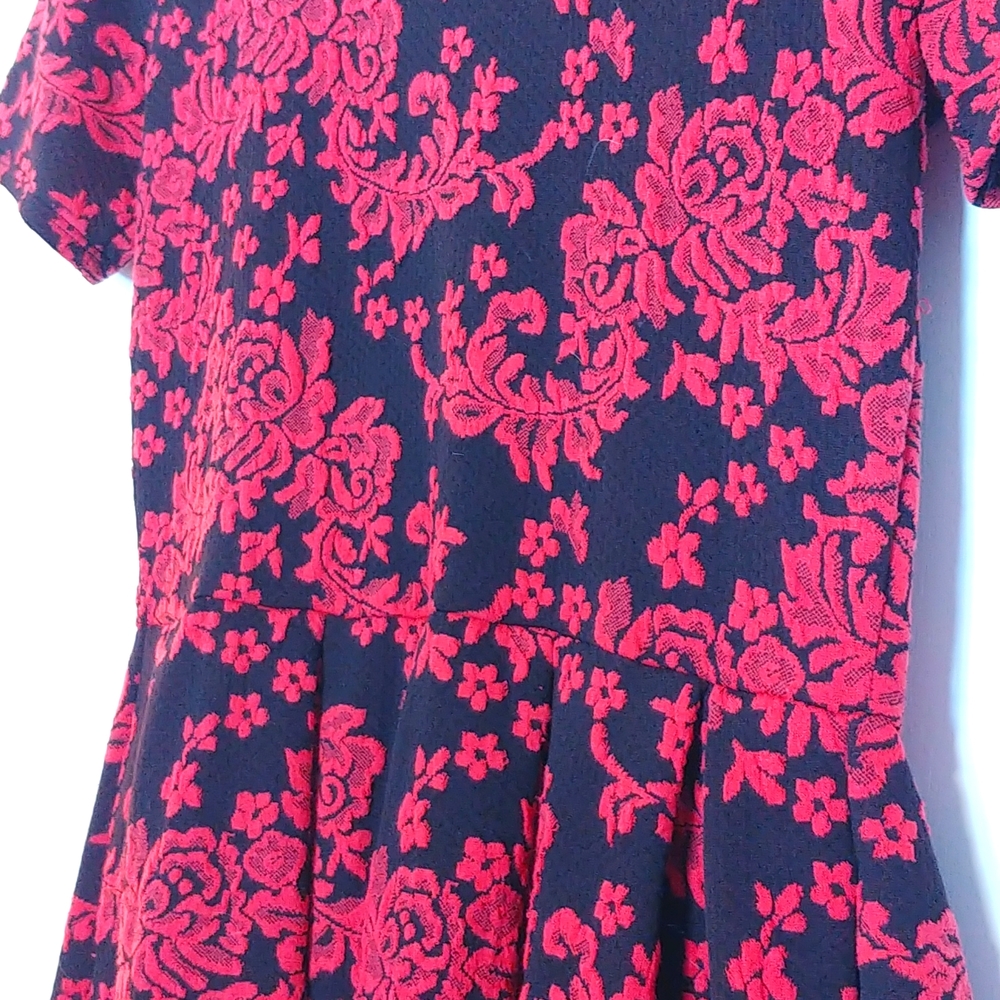 *Last Chance* LuLaRoe Amelia dress -small- rose floral - Picture 2 of 5